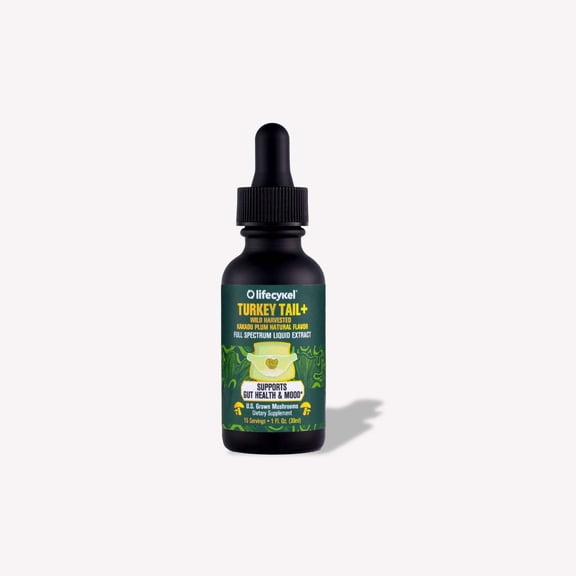 Lifecykel Turkey Tail Mushroom Extract 1oz