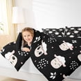 thumbnail image 4 of Feelyou Cute Cartoon Sheep Full Size Comforter Sets, Kawaii Animal Lover Bedding Comforter Set, Teens Kids Boys Girls Reversible Bedding Sets, Lightweight Room Decor, 3 Pieces, 4 of 8