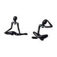 thumbnail image 5 of Decorative Figurine Thinker Sculpture Tabletop Ornament Sturdy PP for Living Room Desk Office Decor, 5 of 8