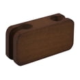 thumbnail image 3 of harper Cord Holder Cable Clip Decorative Easy Installation Portable Double Slot Storage Dark Brown, 3 of 10