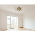 thumbnail image 3 of Sputnik Chandelier Sphere - Flush Mount Ceiling Light with 8 Socket - Hanging Light - Mid Century Lighting - Vintage Pendant Chandelier, 3 of 3