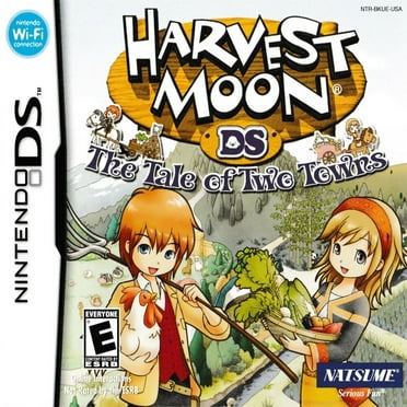 DS Game Cartridges Harvest Moon DS Tale of Two Towns US Version, DS Game Card for NDS 3DS DSI DS