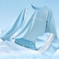 thumbnail image 6 of Boys Swim Shirt Size 8, Boys Rash Guard Long Sleeve Swim Shirt UPF 50+ Sun UV Protection Kids Youth SPF Surfing Water Beach Swimwear Top Quick Dry, 6 of 9