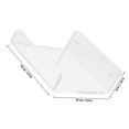 thumbnail image 2 of CATIEBYE Bathroom Wall Shelf Acrylic Storage Nail-free Installation 1Pcs, 2 of 8