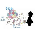 thumbnail image 3 of Unicorn Wall Decals for Girls, Unicorn Wall Stickers, Colorful Unicorn Wall Art for Nursery Bedroom Kids Girls Baby 39" x 33"…, 3 of 4