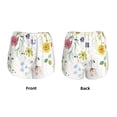 thumbnail image 3 of Cauagu Wildflowers Print Women's 2 in 1 Running Shorts Athletic Workout Gym Yoga Shorts Running Shorts for Women-Large, 3 of 7
