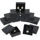 thumbnail image 1 of Cajas de cartón Kraft cuadradas para joyería, collares, anillos y pendientes, paquete de 12, 1 of 9