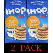 IHOP Buttery Syrup Flavored PREMIUM Ground Coffee Inspired by Pancakes 11oz 2 PK