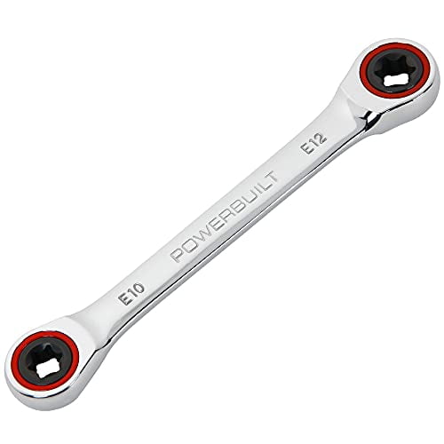 Powerbuilt ratchet spanner set deals