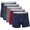 Assorted, variant on Gildan Adult Men's Short Leg Boxer Briefs, 5-Pack, Sizes S-2XL, 3" Inseam