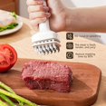 thumbnail image 4 of Meat Tenderizer Needle Stainless Steel Steak Tenderizer Hammer Kitchen Tool Cooking Gadgets Rib Breaker Meat Beater, 4 of 7