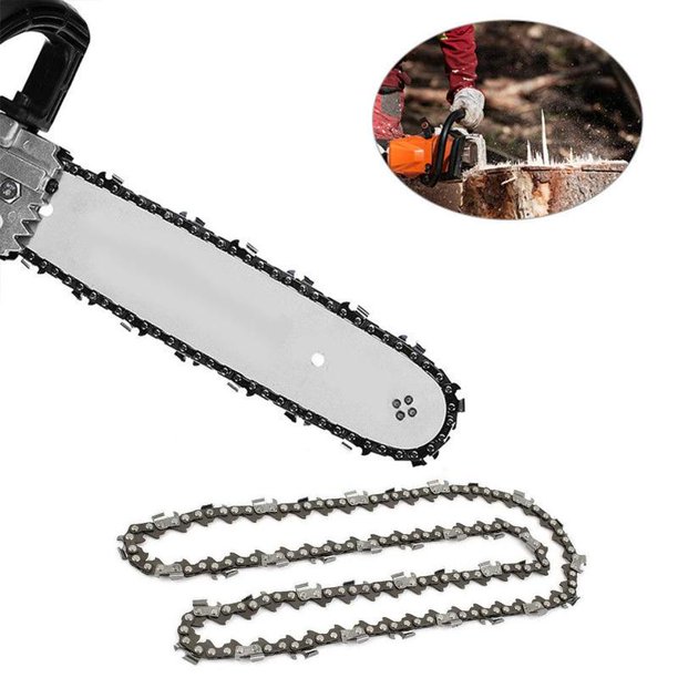 Hoja de cadena de sierra para motosierra, 1 unidad, para manualidades, paso de hombre, 3/8 ", lp Drive, enlace de pulgada para jardín, 0,05, motosierra para carpintería, piezas de calibre 56DL ZefeiWu 8390615449038