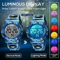 thumbnail image 3 of Kids Digital Sports Watch for Age 4-15 Waterproof Watches with Cartoon Bracelet 2PCS Birthday Chriatmas Gift for Boys Girls, 3 of 8