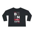 thumbnail image 2 of Rabbit Skins Born To Be Cute Toddler Long Sleeve Tee, 2 of 4