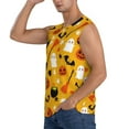 thumbnail image 3 of Disketp Happy Halloween 3 Sleeveless Tshirts For Men, Muscle Shirts For Men Dry Fit Tank Top-3x-Large, 3 of 8