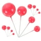 thumbnail image 4 of 20pcs mini globos topcake toppers bola pastel picks mini espuma en forma de bola toppers, 4 of 5