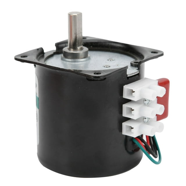 Ac Synchronous Motor, 14W Permanent Magnet Synchronous Turntable Motor Electric Turntable with Bracket for Micro Machinery and Robotics