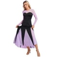 thumbnail image 2 of iiniim Women Anime Inflatable Prestige Costume Long Sleeves Black and Purple Bodycon Dress Size S-4XL Black 4XL, 2 of 7