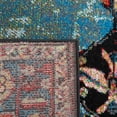 thumbnail image 6 of SAFAVIEH Vintage Hamadan Samia Oriental Area Rug, Red/Light Blue, 4' x 6', 6 of 7