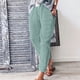 thumbnail image 4 of WILLBEST Pantalones Casuales de Mujer, Cintura Alta, Pierna Ancha, Moda, Cordón Elástico, Pantalones Cómodos, Pierna Recta, Pantalones Largos con Bolsillos para Cualquier Ocasión. Extra Grande, 4 of 6