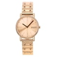thumbnail image 1 of Skagen Signatur Lille Rose Gold Tone Stainless Steel Rose Gold Dial Quartz SKW3125 Women's Watch, 1 of 3