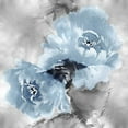 thumbnail image 2 of Stevens, Jesse 20x20 White Modern Wood Framed Museum Art Print Titled - Flower Bloom on Silver II, 2 of 4