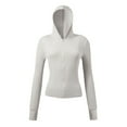 thumbnail image 2 of aidice Sports Jackets for Women Lightweight Quick-Dry Zip up Hooded Activewear Cropped Yoga Tops Stretch Shirts, 2 of 4