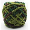 thumbnail image 4 of Dark Green Ice Line Single Strand Thick Wool Yarn Knitting Line Af Ak, Needle and Thread Ball*1, FNGZ Chunky Knit Yarn Soft Velvet Yarn Blanket Yarn Diy Craft for Knit Sweaters Blankets, 4 of 4