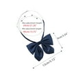 thumbnail image 2 of INSPIRE CHIC Women's Pre-tied Bowknot Bowties Adjustable Bow Tie Adjustable Strap Navy Blue One Size, 2 of 5