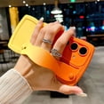 thumbnail image 3 of Compatible with Samsung Galaxy S23 FE 5G Phone Case with Wrist Strap Kickstand,Cute Gradient Case Curly Wave Frame Case Women Camera Protection Soft Shockproof Cover (d), 3 of 7