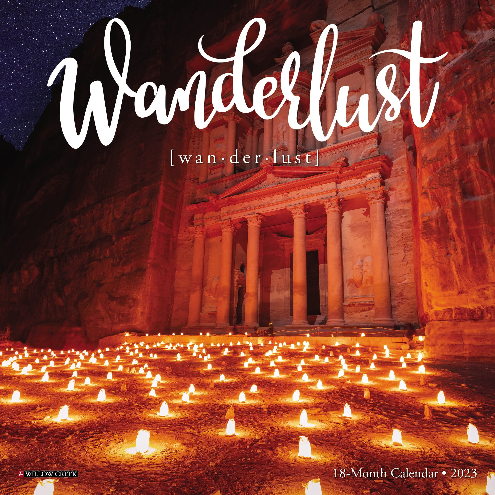 Wanderlust 2023 Mini Wall Calendar