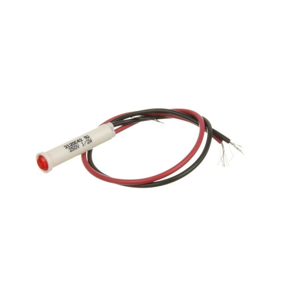 VUL-00-342347-00001 Signal Light 5/16" Red 250V | Exact Fit Replacement for Vulcan Hart 00-342347-00001 | SHARPTEK.COM Parts - Made In USA | 180-Day Warranty