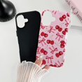 thumbnail image 2 of Branple Funda Compatible Con Iphone 16 Plus, Diseño De Lazo De Cerezo Rosa Con Tpu Suave Y Delgado A Prueba De Golpes Y Cubierta Protectora De Pc Dura Para Mujer Diseñada Para Iphone 16 Plus (Brillant, 2 of 5