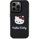 thumbnail image 3 of Funda Hello Kitty Logo 3D Kitty Face Negro para iPhone 15 Pro Max, 3 of 7