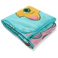 thumbnail image 4 of Cocomelon Animals Kids Blanket, 62 x 90, Microfiber, Blue, Moonbug, 4 of 7
