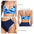 thumbnail image 3 of Split Bikini, Polyester Elastic Bikini Bathing Suit  For Beach, 3 of 7