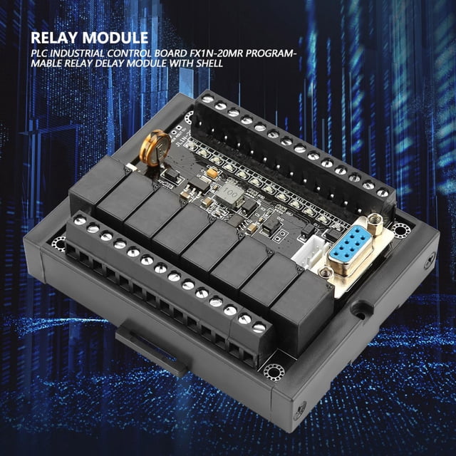 Módulo de retardo de relé, placa de control industrial PLC Módulo de retardo de relé DV Módulo de relé adaptado para la perfección