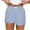 Light Blue, variant on Boxer Shorts for Women Summer Elastic High Waisted Plaid Sleep Lounge Shorts Casual Beach Shorts