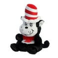 thumbnail image 5 of Aurora - Mini Black Dr. Seuss - Palm Pals 6" Cat In The Hat - Whimsical Stuffed Animal, 5 of 5