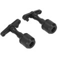 thumbnail image 1 of Motorcycle Frame Slider, Black  Appearance Anti Crash Protector High Torsion Sturdy Structure  For Motorbike, 1 of 8