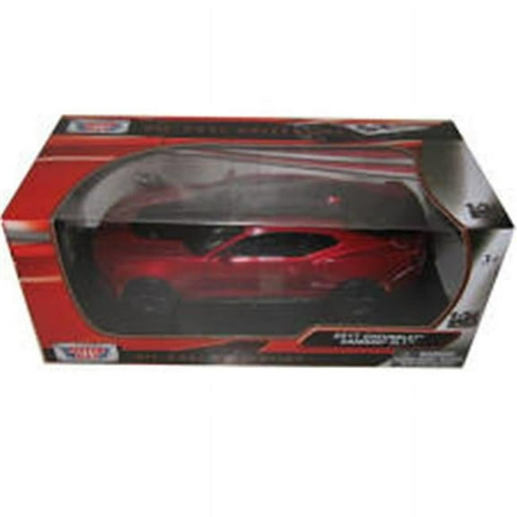 Motormax  2017 Chevrolet Camaro ZL1 Metallic 1 isto 24 Diecast Car Model, Green