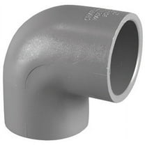 Charlotte Pipe & Found Pvc 08300 1200 90 Degree Elbow, 3/4 In