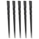 thumbnail image 2 of 5 pares de palillos chinos reutilizables de fibra de vidrio, antideslizantes, para sushi., 2 of 7
