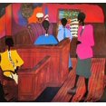 thumbnail image 2 of Leroy Campbell "Bone Justice" Hand Signed African American Art Generic, 2 of 5