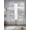 Gray, variant on Pink Coastal Sheer Curtains 84 Inch Length 2 Panels Set, Summer Ocean Sea Ombre Starfish Corals Voile Window Treatment Rod Pocket Curtains Sheers Drapes for Bedroom/Living Room/Kitchen 52"x84"x2