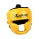 thumbnail image 5 of Casco de entrenamiento de casco de boxeo de cuero PU para adultos cubierta de cara suave y transpirable para kickboxing taekwondo Grappling MMA Amarillo, 5 of 8