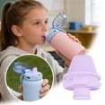 thumbnail image 2 of Botella térmica de acero inoxidable con tapa de silicona a prueba de fugas, ideal para actividades deportivas al aire libre, 2 of 5