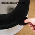 thumbnail image 6 of Washable Knitted Toilet Seat Cover Cushion with Handle for Easy Installation and Removal, 6 of 6