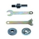 thumbnail image 1 of Adaptador de amoladora angular para taladro eléctrico, llave inglesa de metal para taladros manuales estables Juego de vástago de 10 mm, 1 of 9