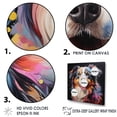 thumbnail image 3 of Designart "Aura Of The Australian Shepherd II" Animals Dog Floater Framed Wall Decor, 3 of 5